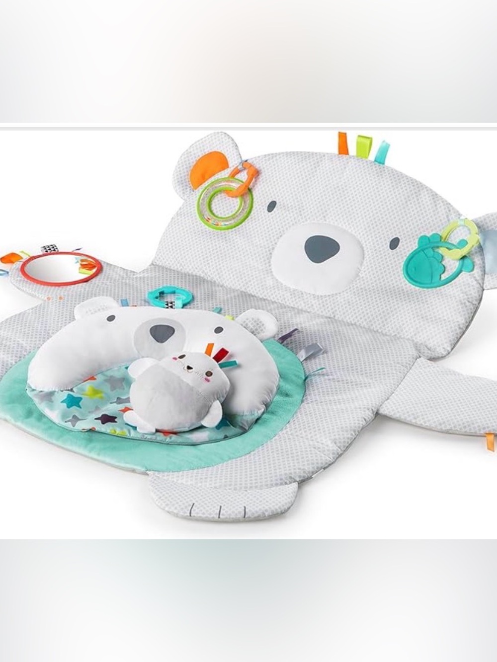 Bright Starts Tummy Time mat
